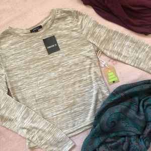 Ambiance Taupe Knit Top